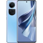 Telefon mobil OPPO Reno10 UEFA Champions League Edition, Dual SIM, 256GB, 8GB RAM, 5G, Ice Blue