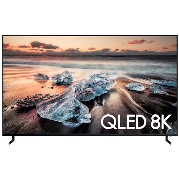 Televizor QLED Samsung 165 cm (75") QE65Q900RATXXH, Full Ultra HD 8K, HDR, Smart TV, WiFi, Bluetooth, CI+