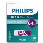 Stick USB Philips Vivid Edition FM12FD00B/00, USB 3.0, 128 GB (Portocaliu), Philips