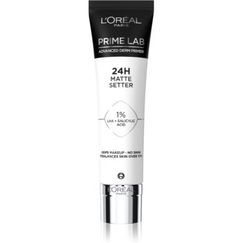 L’Oréal Paris Prime Lab 24H Matte Setter bază de machiaj matifiantă, sub fondul de ten, L’Oréal Paris