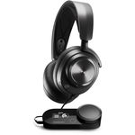 Casti SteelSeries Arctis Nova Pro, 2 x USB-C, 1 x Line-in, 1 x Line-out, Microfon, Anulare Activa a Zgomotului (Negru)