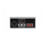 Mini controller retro wireless pentru Nintendo NES, gri, Gonga®