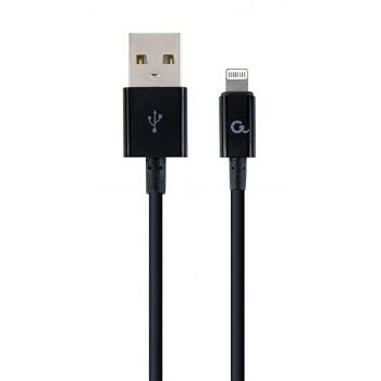 GEMBIRD CC-USB2P-AMLM-2M Gembird 8-pin charging and data cable, 2m, black, Gembird