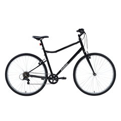 Bicicletă polivalentă Riverside 100 negru,