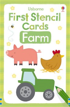 Farm (Usborne First Stencil Cards) - Paperback - Vicky Arrowsmith - Usborne Publishing, 