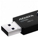 Memorie USB UV320 64GB, USB flash drive (black / blue, USB-A 3.2 (5 Gbit / s)), ADATA