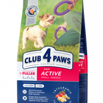 Club 4 Paws Hrana uscata caini activi de talie mica, 5kg, CLUB 4 PAWS