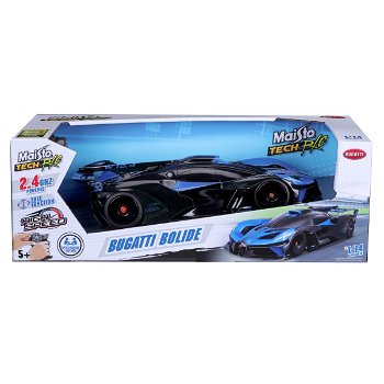 Masinuta cu telecomanda Bugatti, 1:14, Albastru