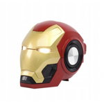 Boxa Bluetooth model Iron Man, rosu, 