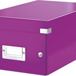 Cutie arhivare leitz Leitz Click & Store DVD pe un violet (10K261N), Leitz