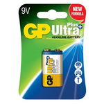 GP Batteries Baterie Ultra+ Alcalina (6LF22) 9V alcalina, blister 1 buc