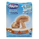 Scutece Dry Fit Advanced Junior Chicco, marime 6, 16-30 kg, 14 bucati/pachet
