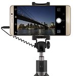 Selfie Stick Trepied Huawei AF14, cu suport de telefon, declansator pe maner (Negru)