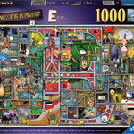 Puzzle 2D Ravensburger 1000 de piese Alfabet E uimitor, Ravensburger