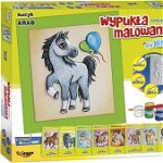Carte de colorat Pony arab convex + joc de memorie, Mirage