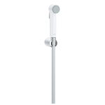 Set de dus igienic Grohe Tempesta 27812IL1, 1 pulverizare, suport perete, furtun 1.25 m, Alb/ Crom, Grohe