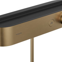 Baterie dus termostatata Hansgrohe ShowerTablet Select 400  bronz periat, Hansgrohe