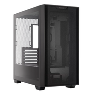 Carcasa ASUS A21 Black Middle Tower Fara sursa Tempered glass