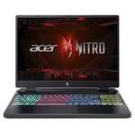 Laptop Gaming Acer Nitro 16 AN16-51-70QL cu procesor Intel® Core® i7-13620H pana la 4.9GHz, 16", WUXGA, 165Hz, IPS, 16 GB DDR5, 1TB SSD, NVIDIA® GeForce RTX™ 4050 6GB GDDR6, No OS, Black