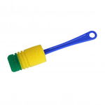 Perie pentru pahare Fackelmann 41621, 31 cm, Plastic, Gaura pentru agatat, Albastru, Fackelmann