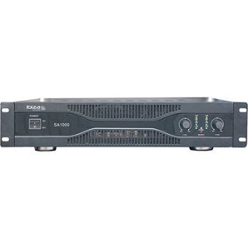 Amplificator audio 2x500W, protectie termica, racire cu ventilator