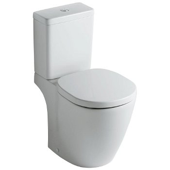 Set compact WC + rezervor + mecanism + capac, Ideal Standard Connect Cube E717001, ceramica, alb, 36.5 x 66.5 x 78 cm