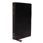 NET Bible, Single-Column Reference, Leathersoft, Black, Comfort Print: Holy Bible