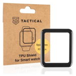 Folie de protectie smartwatch Tactical, TPU Shield 3D pentru Apple Watch 7 41mm, Transparent, Tactical