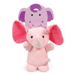 Jucarie de plus pentru caini Elephant, Gloria, 10 cm, poliester, Gloria