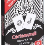 Carti de joc unguresti, plastic - Cartamundi, CARTAMUNDI