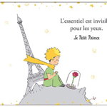 Suport pentru farfurie - Le Petit Prince - A Paris - Rose