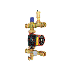 Grup de amestec combinat Ferro, 3 cai, pompa GPA II 25-6 130