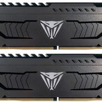 Memorie, Patriot, Viper Steel, DDR4, 8 GB, 3200 MHz, CL16, Negru