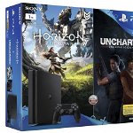 PlayStation 4 SLIM, 1TB + Horizon Zero Dawn + Uncharted: The Lost Legacy, SONY
