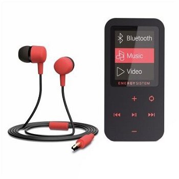MP4 Player Energy Sistem Touch Bluetooth 8GB Black Coral