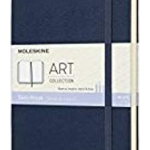 Moleskine Art Collection Sketchbook, Large, Plain, Blue Sapphire, Hard Cover (5 X 8.25) - Moleskine, Moleskine