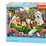 Puzzle Castorland, Animalute in Parc, 180 piese, Castorland