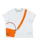 Fendi Bag print T-shirt White, Fendi