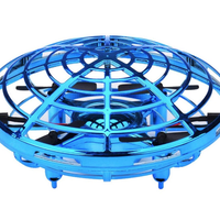 UB Disc zburator cu LED, tip drona,pentru baietei, GAVE