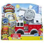 Set Plastilina & Vehicul Play-doh Firetruck (e6103) 