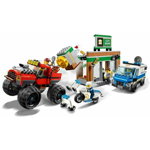 LEGO - Set de joaca Camionul gigant de politie si atacul armat , ® City, Multicolor