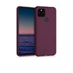 Husa pentru Google Pixel 4a 5G Kwmobile, rezistent la socuri, rezistent la zgarieturi, silicon, Mov