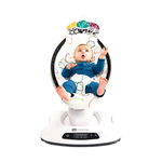 Fotoliu Balansoar Bebelusi 4MOMS MamaRoo 4.0 Plush Multicolor