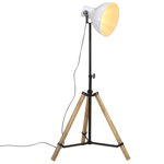 vidaXL Lampă de podea 25 W, alb, 75x75x90-150 cm, E27, vidaXL