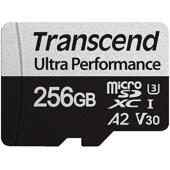 Transcend Card de memorie Transcend 340S 256GB MicroSDXC Clasa 10 UHS-I-U3 Adaptor SD
