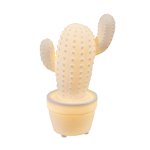 Veioza decorativa Chaita, forma cactus, alimentare baterii(3xLR44 incluse), 22808 Globo, Globo Lighting