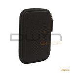 Husa HDD portabil Case Logic, curea prindere hdd, curea prindere cablu, spuma eva, black 'EHDC101K'