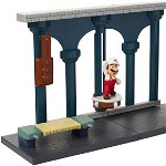 Set de joaca Super Mario Lava Castle cu figurina 6 cm, Jakks Pacific