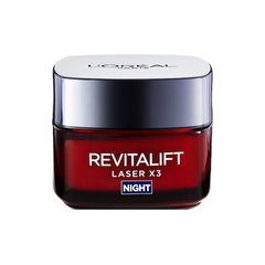 Crema antirid de noapte - Loreal - Revitalift Laser X3 - 50 ml, LOreal Paris