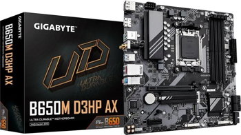Płyta główna Gigabyte GIGABYTE B650M D3HP AX, AMD B650 Mainboard - Sockel AM5, DDR5, Gigabyte